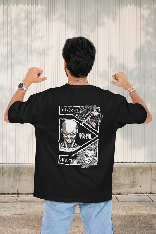 Oversized Titan Trio T-Shirt UP LOOKS