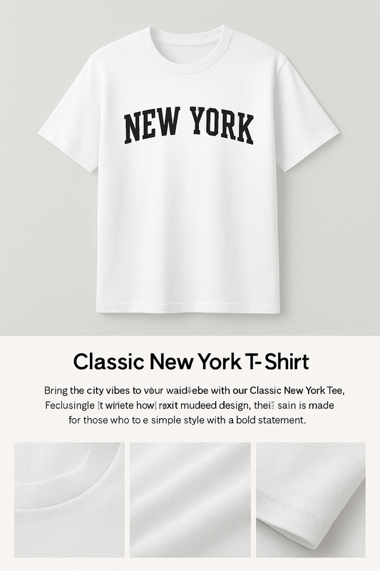 Classic New York T-Shirt UP LOOKS