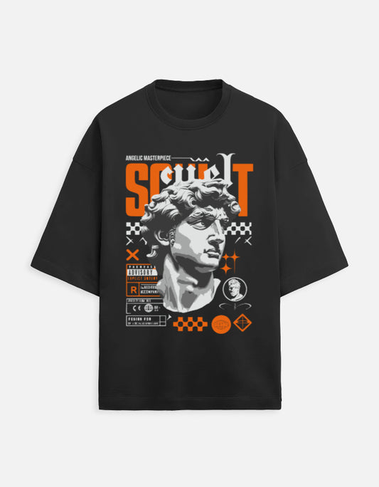 Unisex Terry Oversized Tee - UP LOOKS