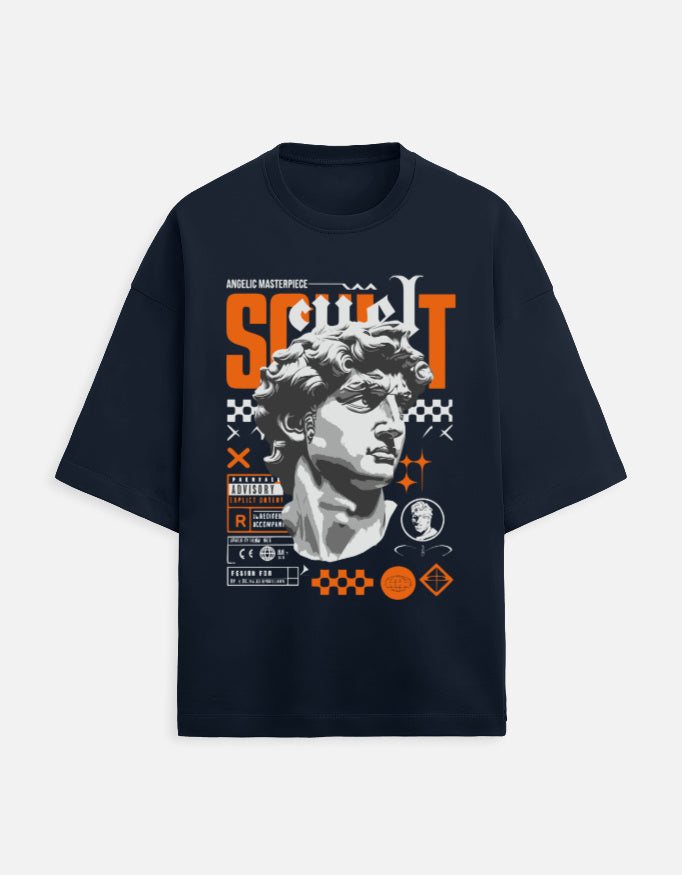 Unisex Terry Oversized Tee - UP LOOKS