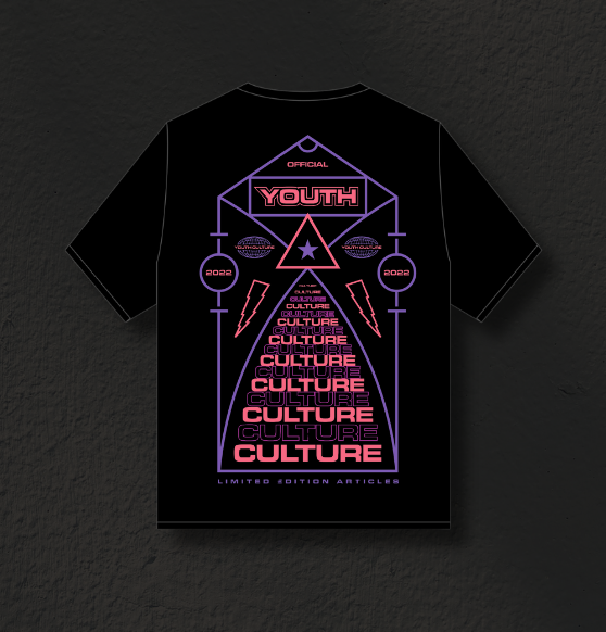 Youth Culture Oversized T-Shirt – Limited Edition Unisex Streetwear Tee UP LOOKS